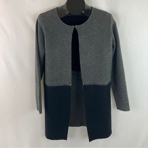 OPEN front convertible swing cardigan